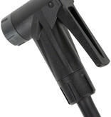 Topeak Joeblow Urban Ex Floor Pump, Steel Barrel, Plastic Base, 120psi 8bar, 3.5" Base Mount Gauge, Smarthead, Black/Sand