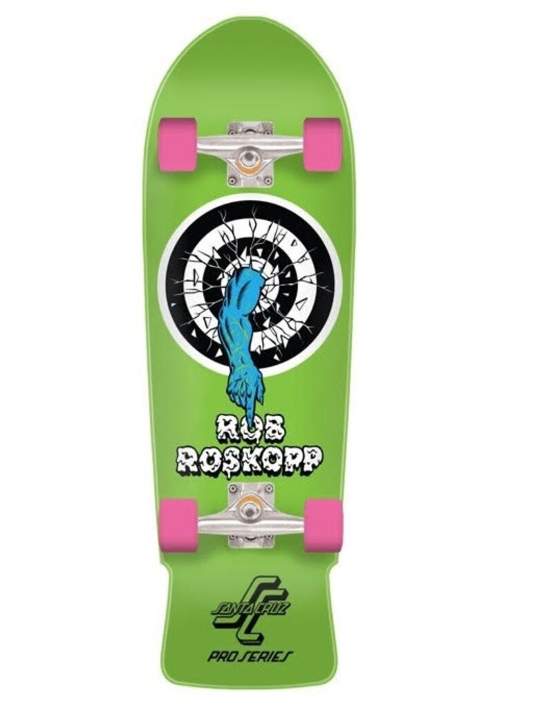 Santa Cruz Roskopp 1 Reissue, 10in Premium Skate Cruiser