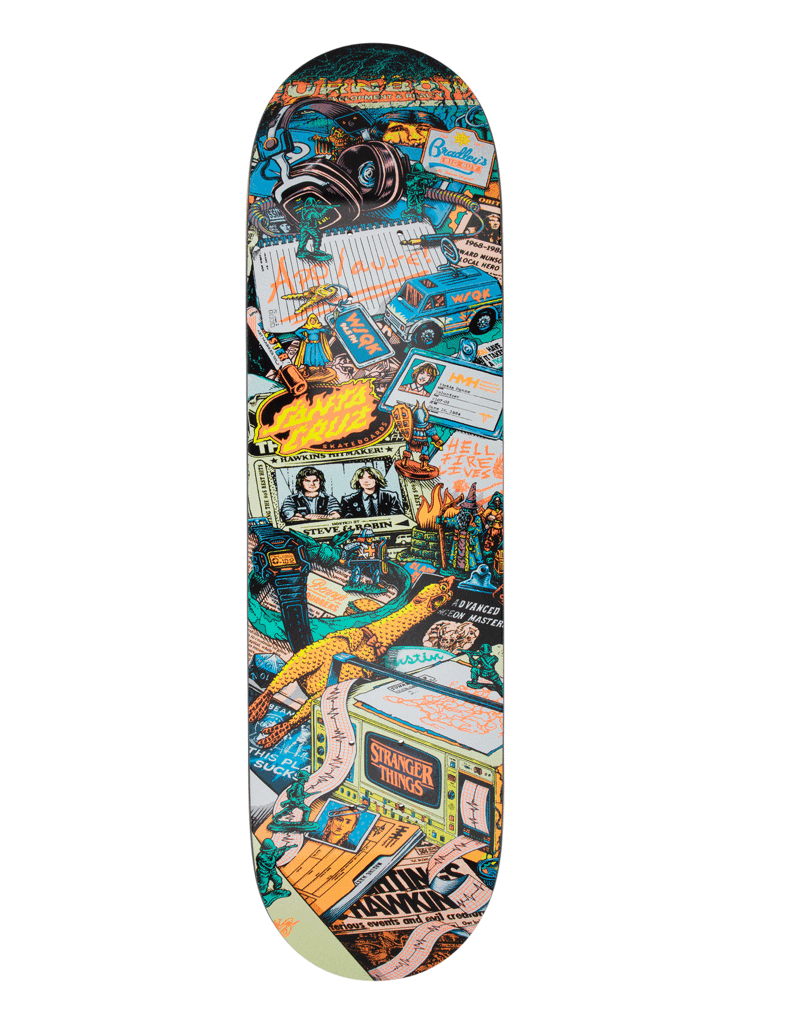 Santa Cruz Stranger Things Season 5 8.5in x 32.2in Santa Cruz Deck