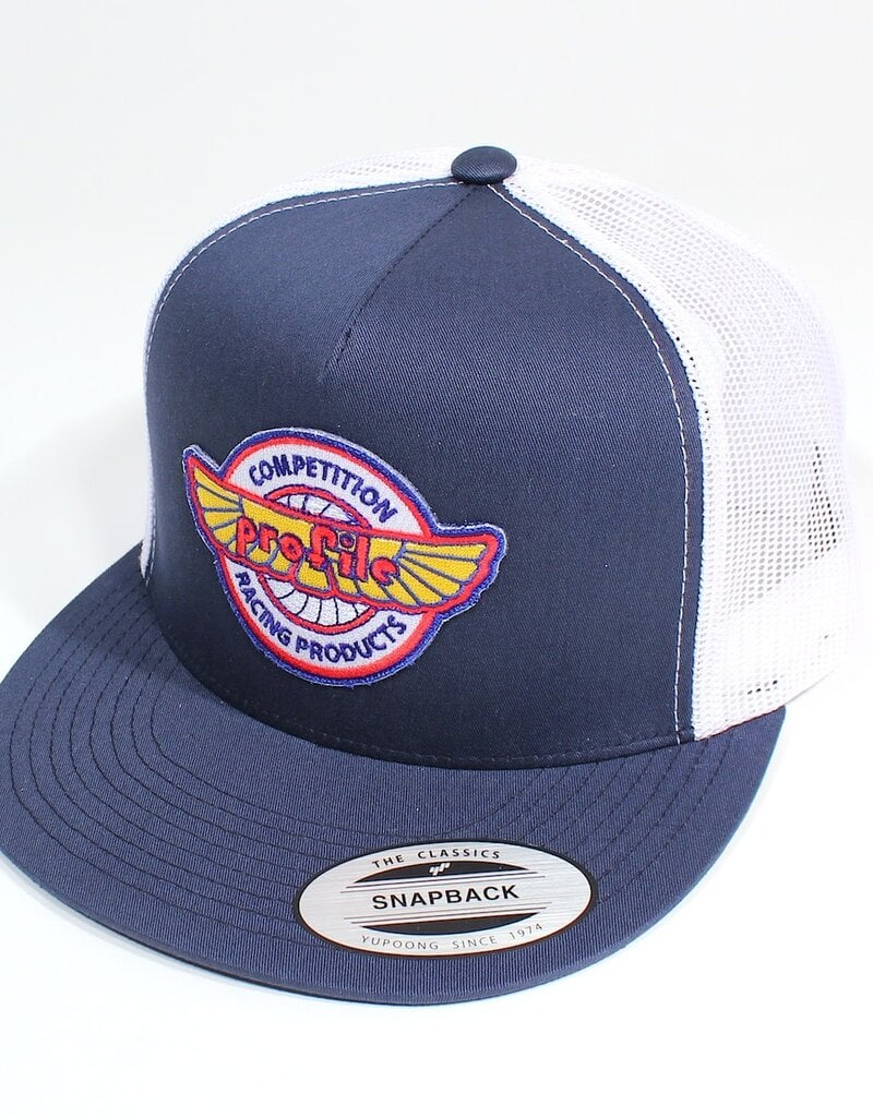 Profile Racing Profile Racing Vintage Logo Hat, Snapback Trucker