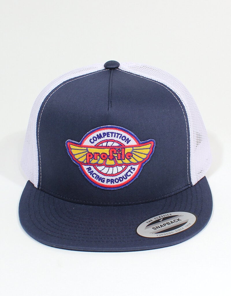 Profile Racing Profile Racing Vintage Logo Hat, Snapback Trucker