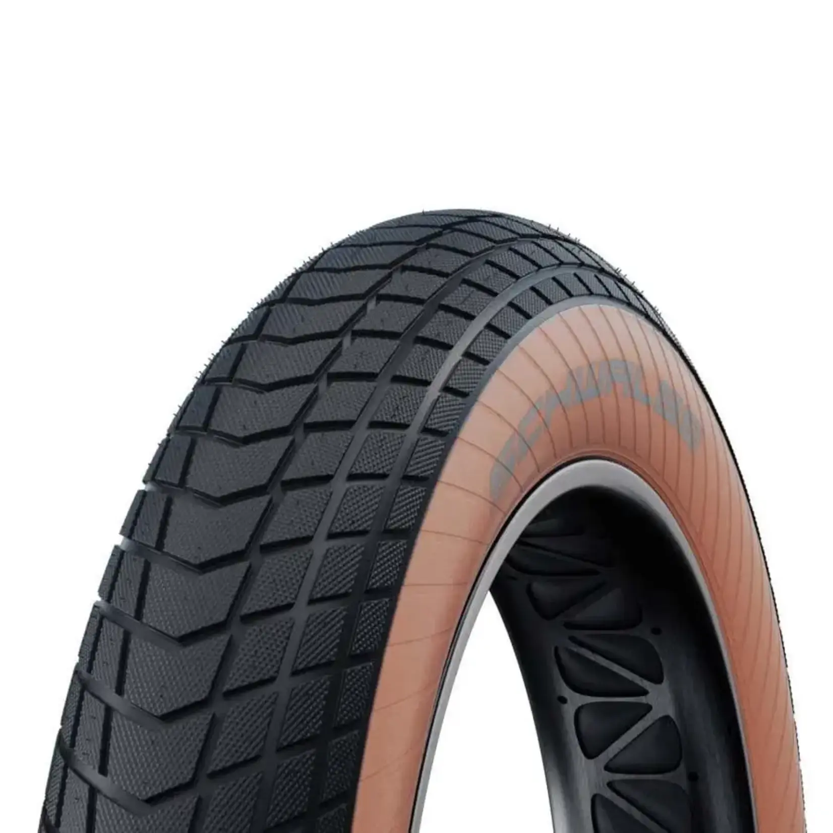 Schwalbe 20x4.0 Schwalbe Super Moto-X Tire, Black, Bronze, Active Line, Green, Clincher, Wire