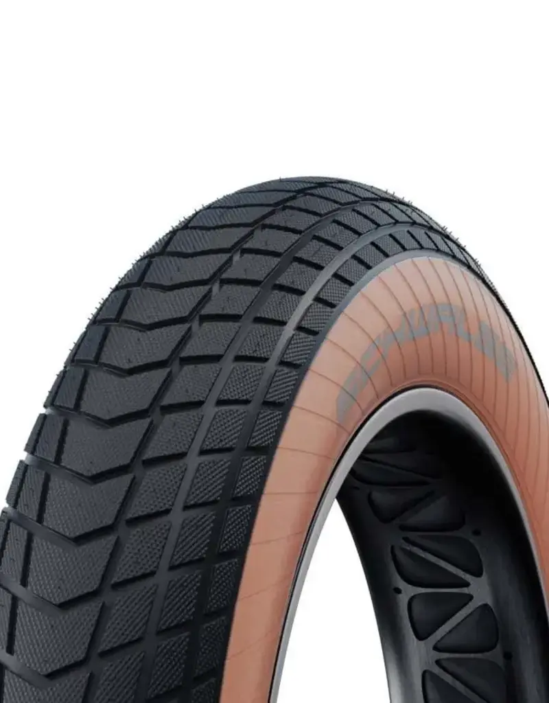 Schwalbe 20x4.0 Schwalbe Super Moto-X Tire, Black, Bronze, Active Line, Green, Clincher, Wire