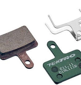 Tektro Disc Brake Pad e11.11, Low Noise Resin Compound, 5mm Thickness, For 2-Piston Brake Caliper (#22)