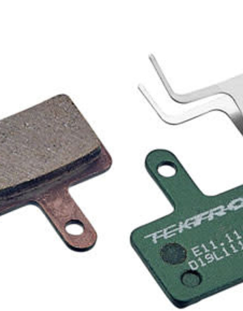 Tektro Disc Brake Pad e11.11, Low Noise Resin Compound, 5mm Thickness, For 2-Piston Brake Caliper (#22)