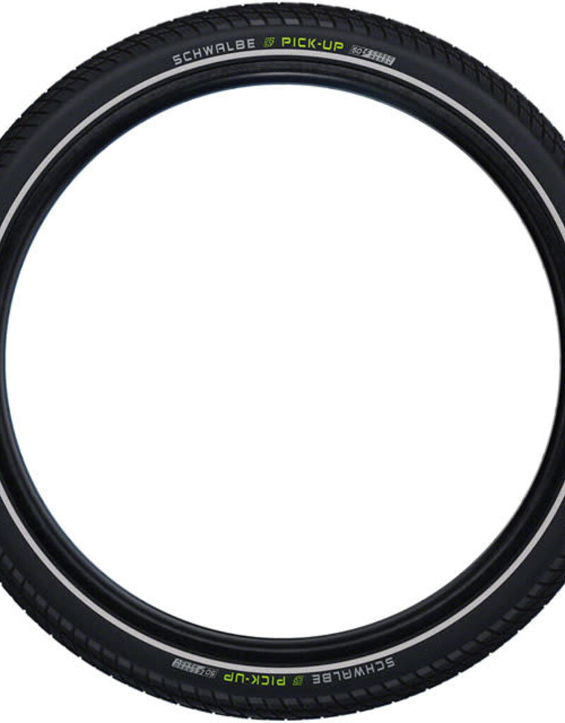 Schwalbe 27.5x2.35 Schwalbe Pick-Up Tire, Clincher, Wire, Black/Reflective, Performance Line, Super Defense, Addix E, Twin Skin, E-50