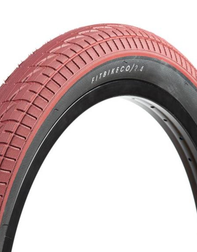 Fit Bike Co 20x2.4 FIT Red W/ Black Sidewall