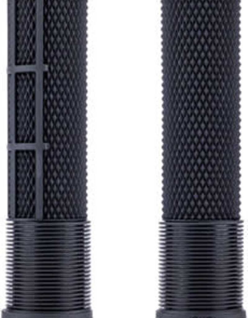 DMR DMR DeathGrip 2 Flangeless Grips - Thin, Lock-On, Black