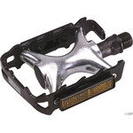 Dimension Compe Pedals Black/Silver (alloy body)