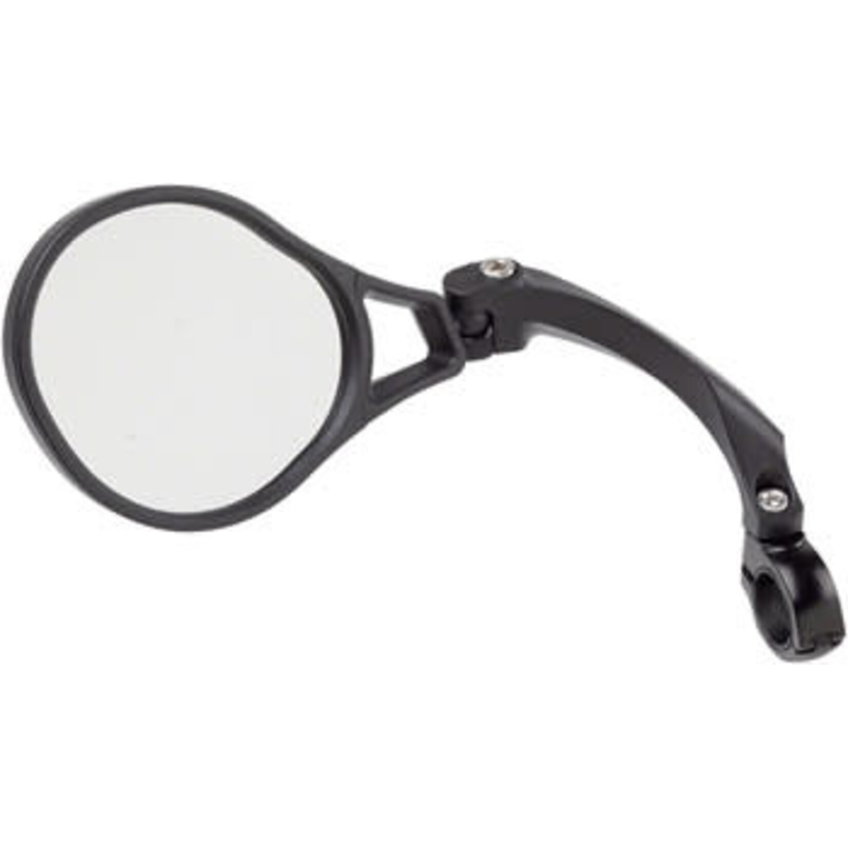 MSW MSW Handlebar Mirror - Flat Bar, Left Side, HD Glass Lens