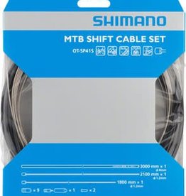 Shimano Shimano MTB Stainless Derailleur Cable and Housing Set, Black