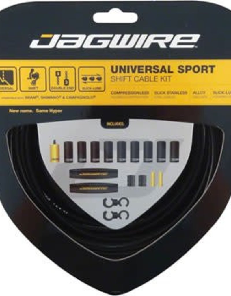Jagwire Jagwire Universal Sport Shift Cable Kit, Black