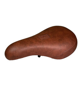 Fit Bike Co FIT Barstool Pivotal BMX Seat, Brown Synthetic Leather
