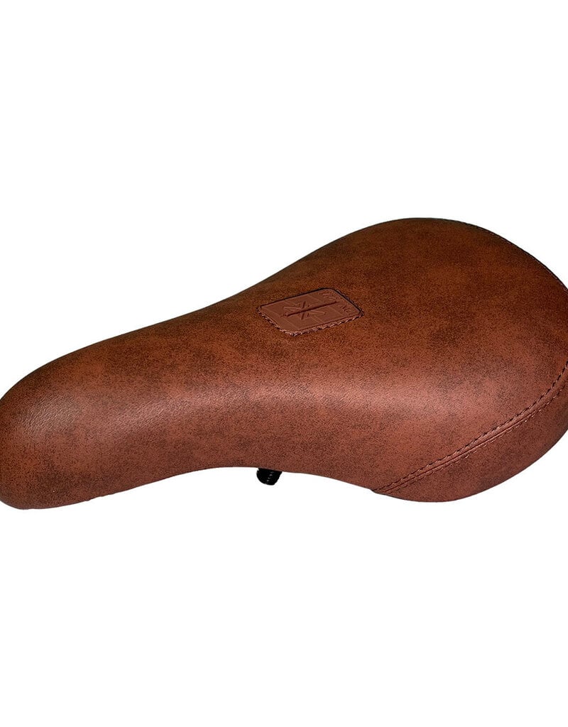 Fit Bike Co FIT Barstool Pivotal BMX Seat, Brown Synthetic Leather