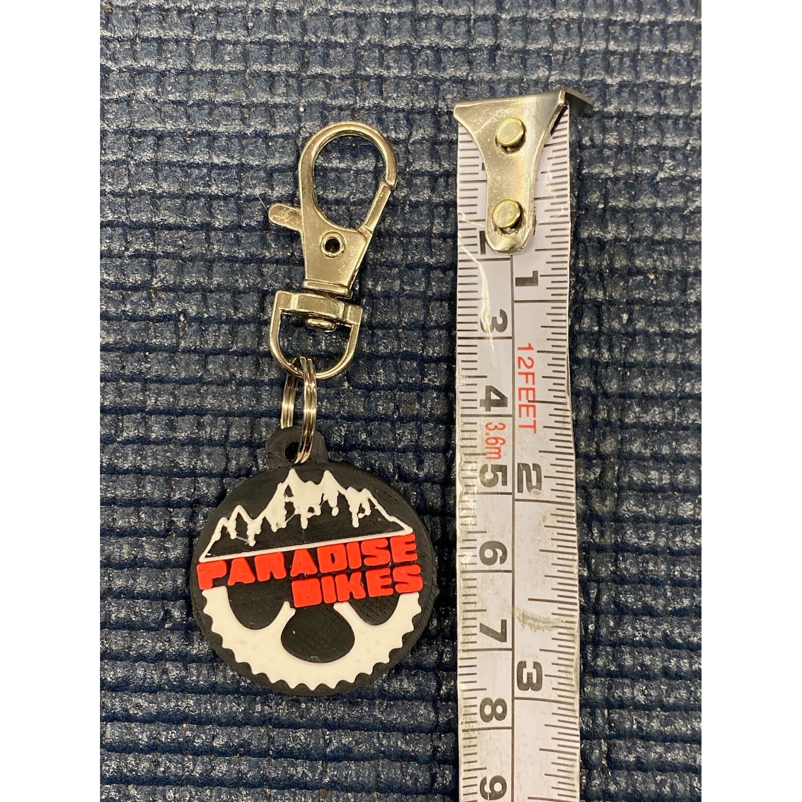 Paradise Bikes Paradise Bikes Logo Keychain