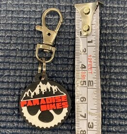 Paradise Bikes Paradise Bikes Logo Keychain