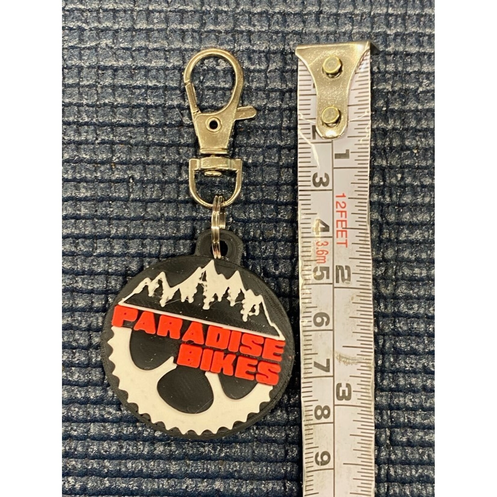 Paradise Bikes Paradise Bikes Logo Keychain