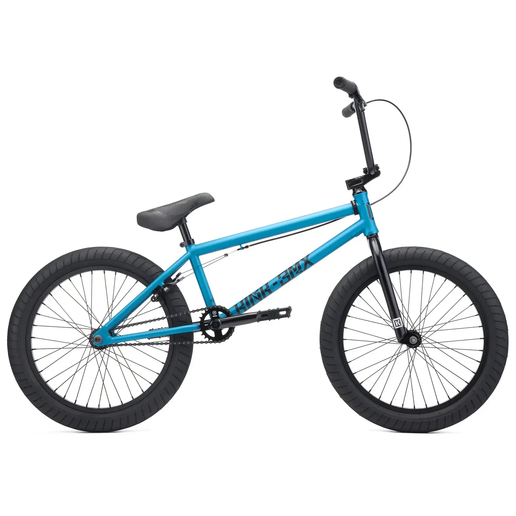 Kink Launch BMX Bike, Retro Blue, 20.25tt