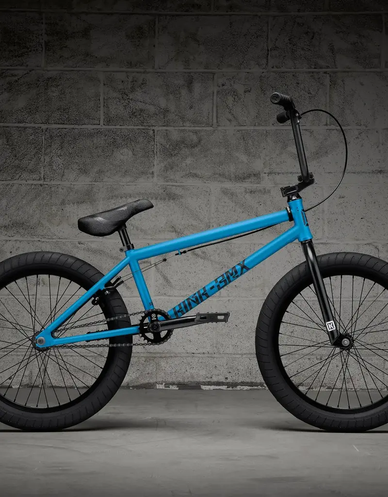 Kink Launch BMX Bike, Retro Blue, 20.25tt
