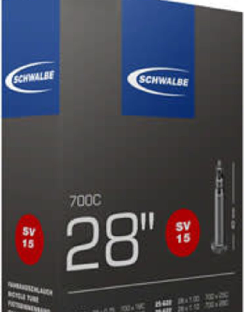 Schwalbe 700x18-28mm Schwalbe Standard Tube, 40mm Presta Valve
