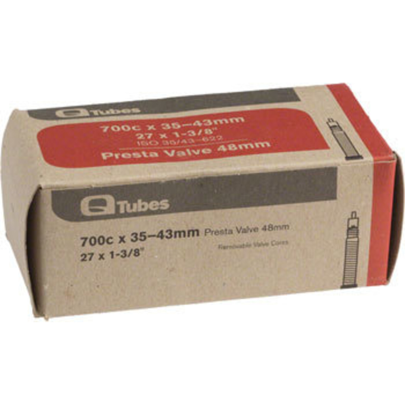 Teravail 700x35-43mm Teravail 48mm Presta Valve Tube