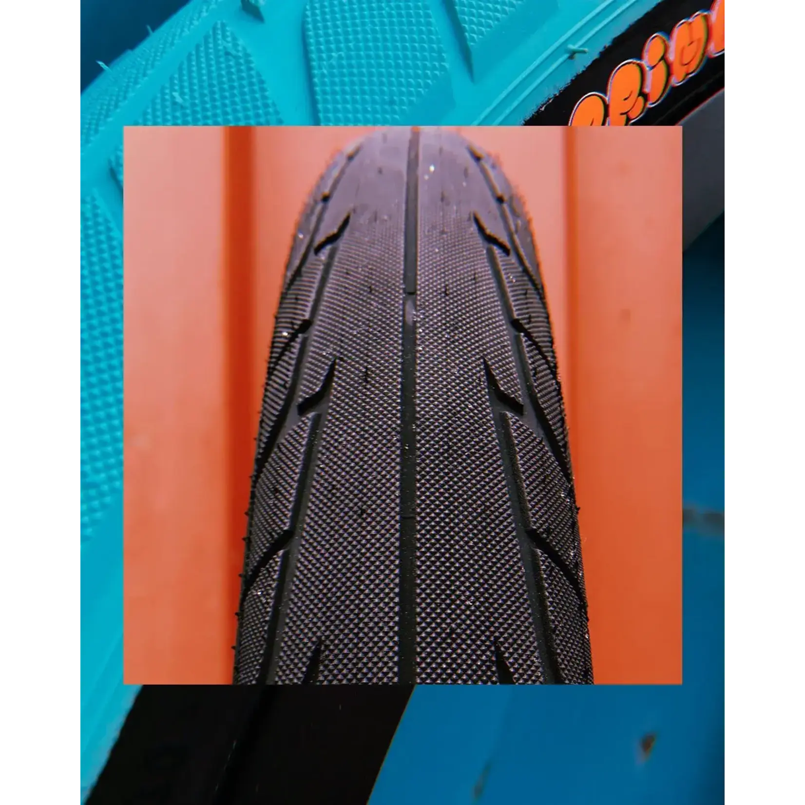 Primo 20x2.45 Primo 555C BMX Tire, Black, Connor Keating Sig.