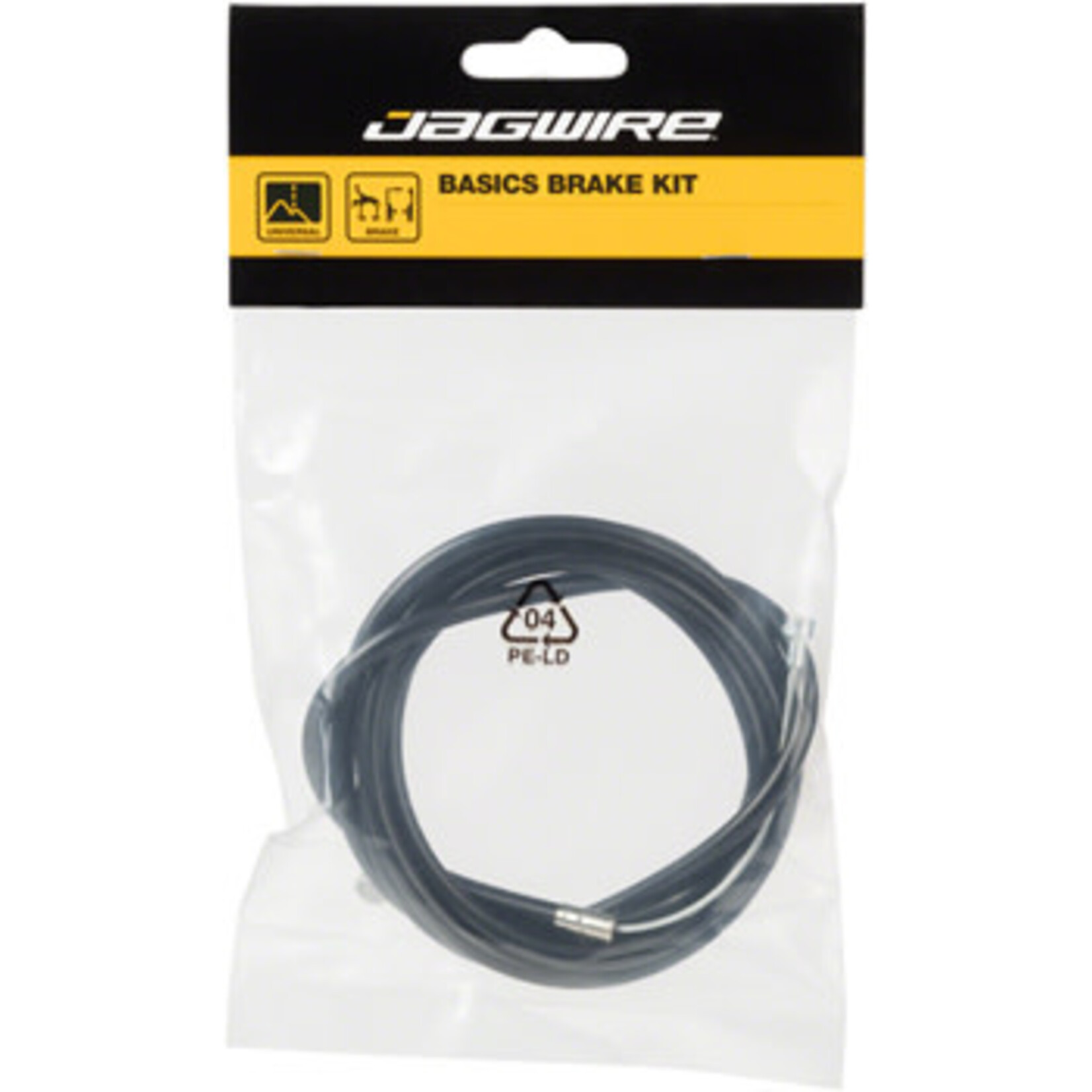 Jagwire Jagwire Basics Brake Cable and Housing Assembly, Black