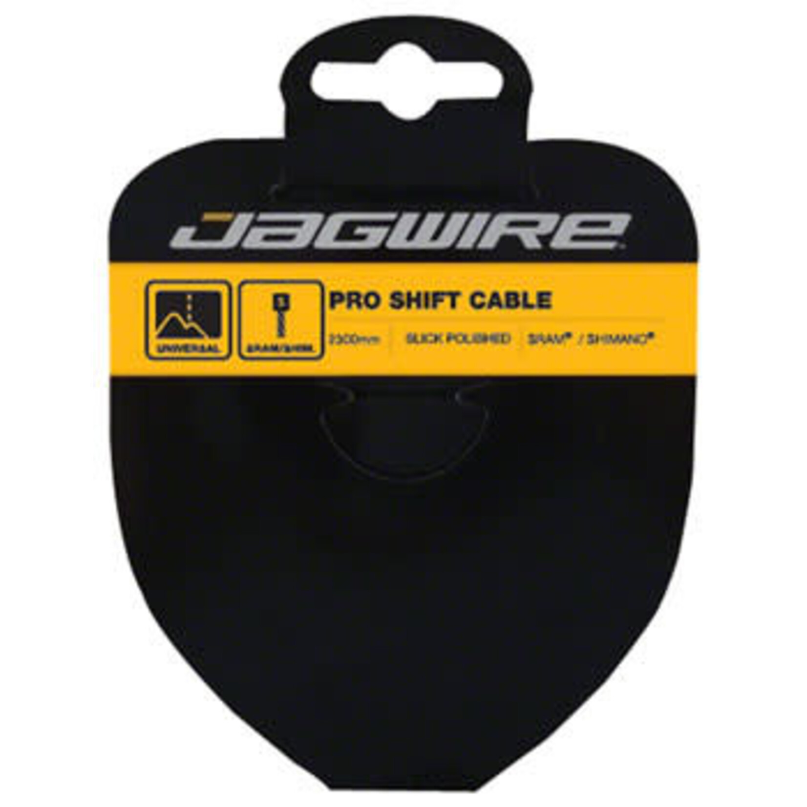 Jagwire Pro Shift Cable, 1.1x 2300mm, polished slick stainless, sram, shimano