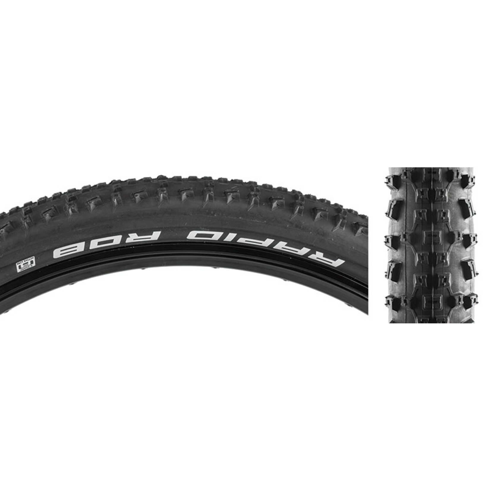 Schwalbe 26x2.25 Schwalbe Rapid Rob, Wire, Clincher, SBC, K-Guard, 50TPI, Black