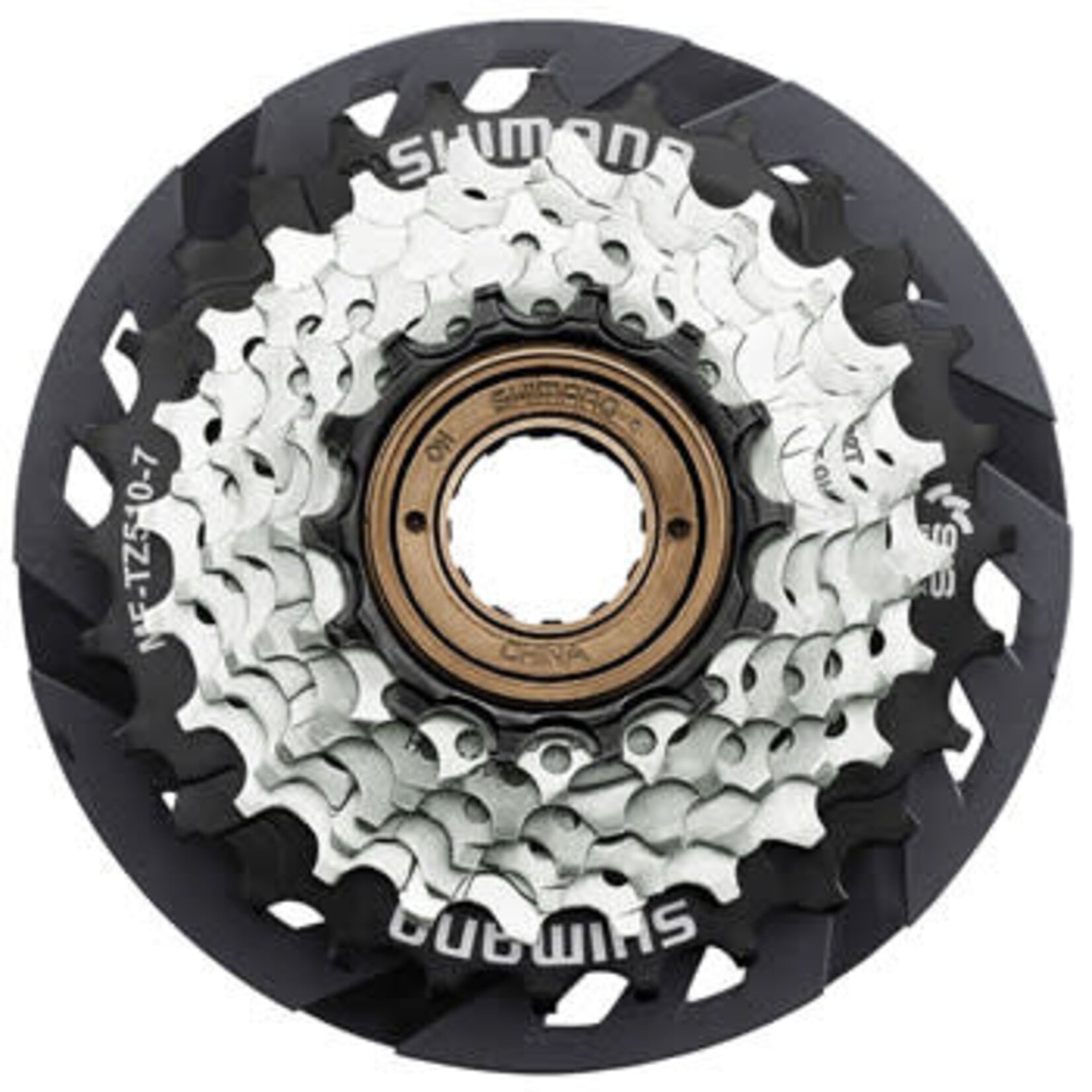 Shimano MF-TZ510-7-CP Freewheel - 7-Speed - 14-28t