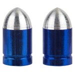 Trik Topz Trik Topz Valve Caps Presta Bullet Blue 1pr