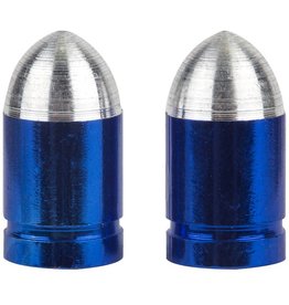 Trik Topz Trik Topz Valve Caps Presta Bullet Blue 1pr