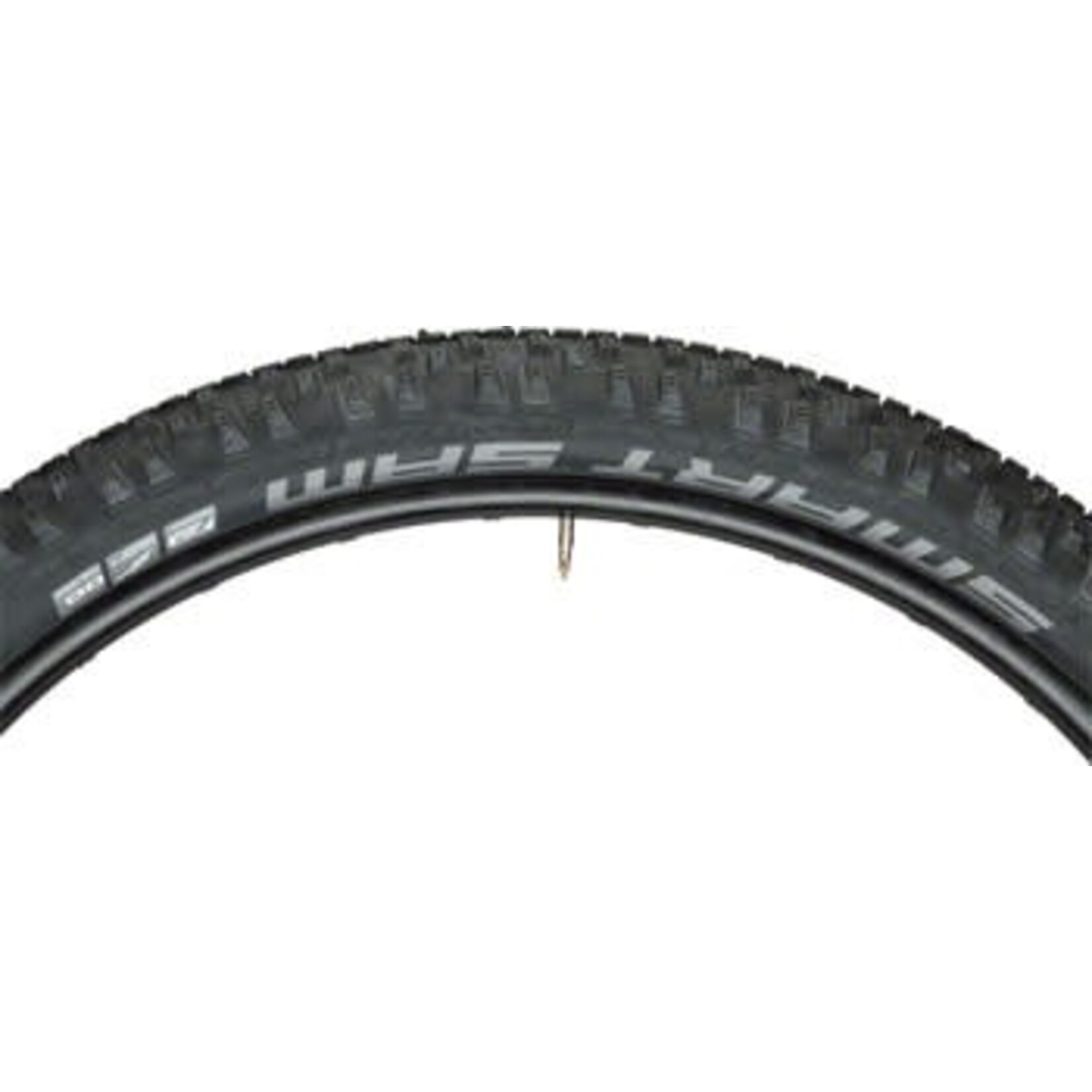 Schwalbe 27.5x2.25 Schwalbe Smart Sam Tire: Folding Bead, Performance Line, Addix Performance Compound, Double Defense, RaceGuard, Black