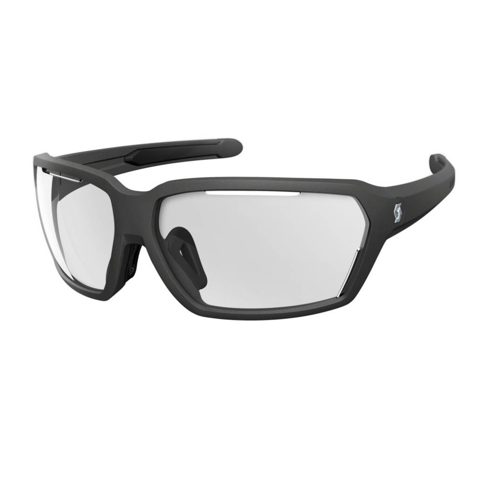 Scott Sunglasses Vector, Black, Matte Clear