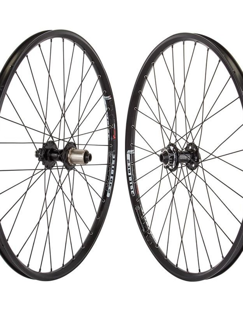 26x1.5 (559x19) Wheelset Mach1 2.30 Disc, 32 Origin8 MT3100 15mm 12mm 8-10s 6B 142mm DTI2.0 Black