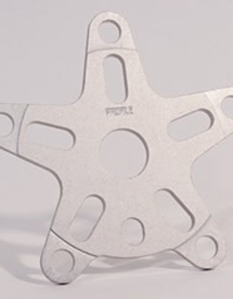 Profile Racing Profile Retro Spider Brushed Silver