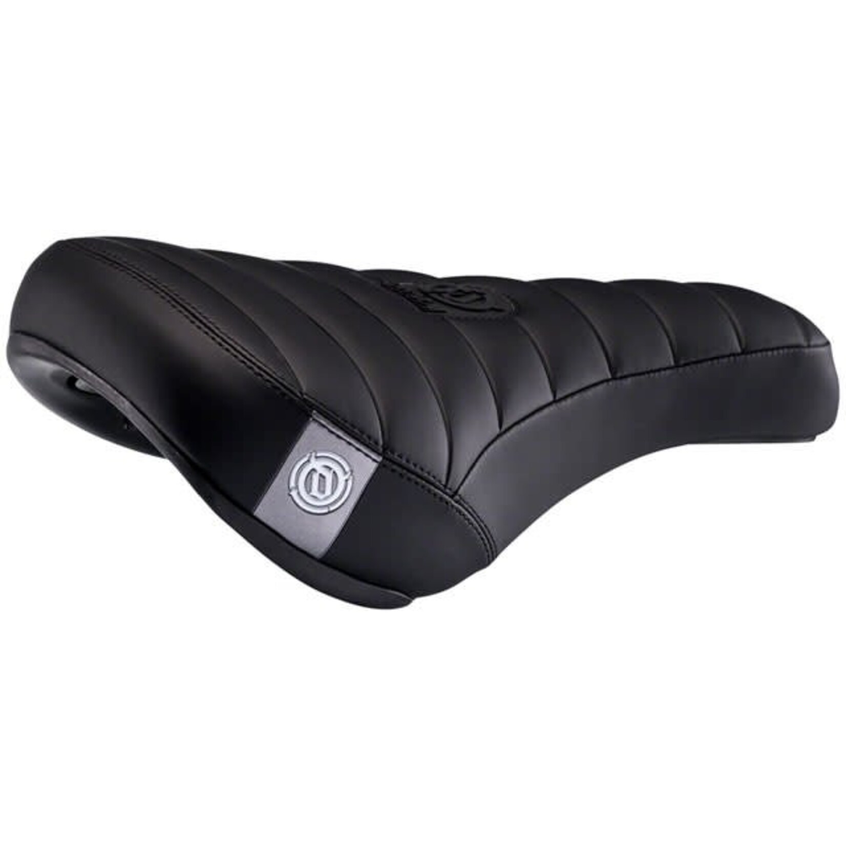 Deity Components Deity Frisco Pivotal Saddle: Black/Stealth Graphics