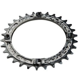 RaceFace RaceFace Narrow Wide Chainring: 104mm BCD, 32t, Black