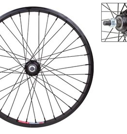 20x1.75 (406x19) Wheel Rear Alloy Black 36h Freewheel 1sp 3/8, 110mm 14g Black