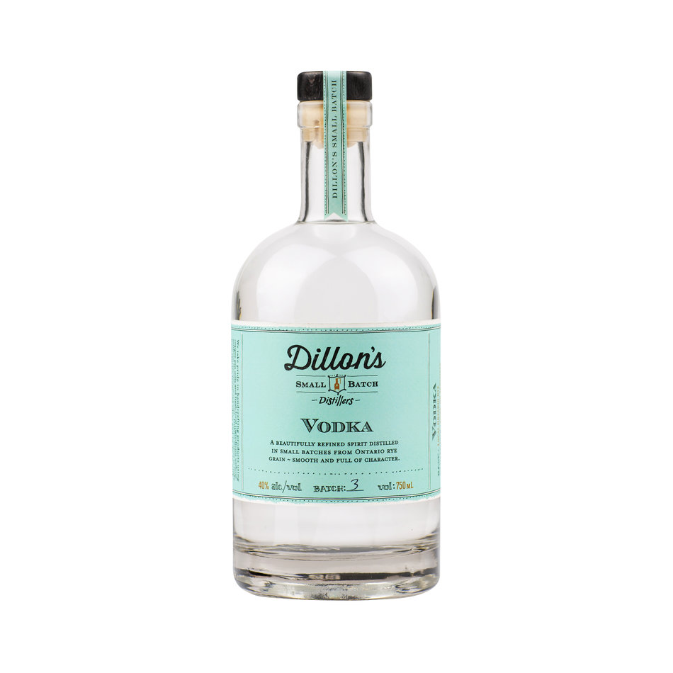 Rye Vodka 750mL Dillon's Small Batch Distillers
