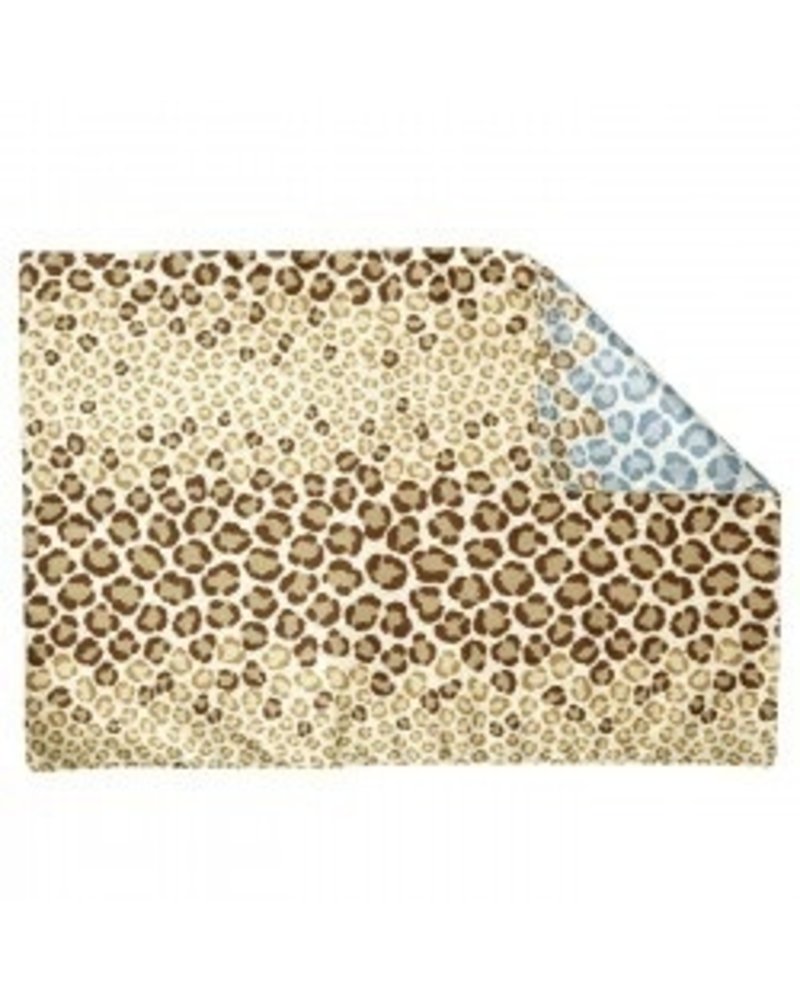 Vietri The Brown Leopard Accent Napkin is 100% cotton and made by P. Kaufman, creator of quality print fabrics from the US, Italy, and England.