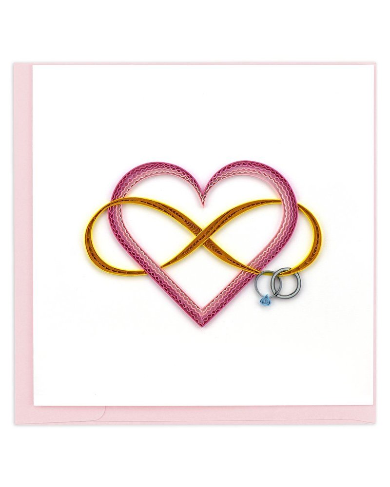 Quilling Card Infinite Love