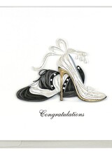 Quilling Card First Dance