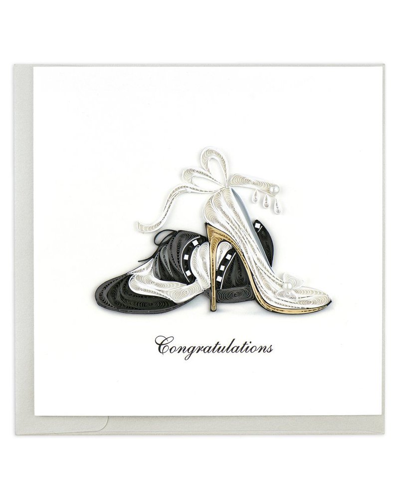 Quilling Card First Dance