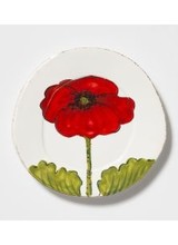 Vietri Lastra Poppy Salad Plate