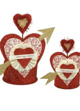 Bethany Lowe Designs Valentine Nest Heart