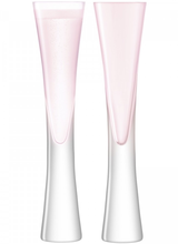 LSA Internatinal Moya Champagne Flute Blush - Set of 2