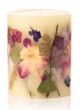 Rosy Rings Signature Collection Round Botanical Candles – Iris Moon