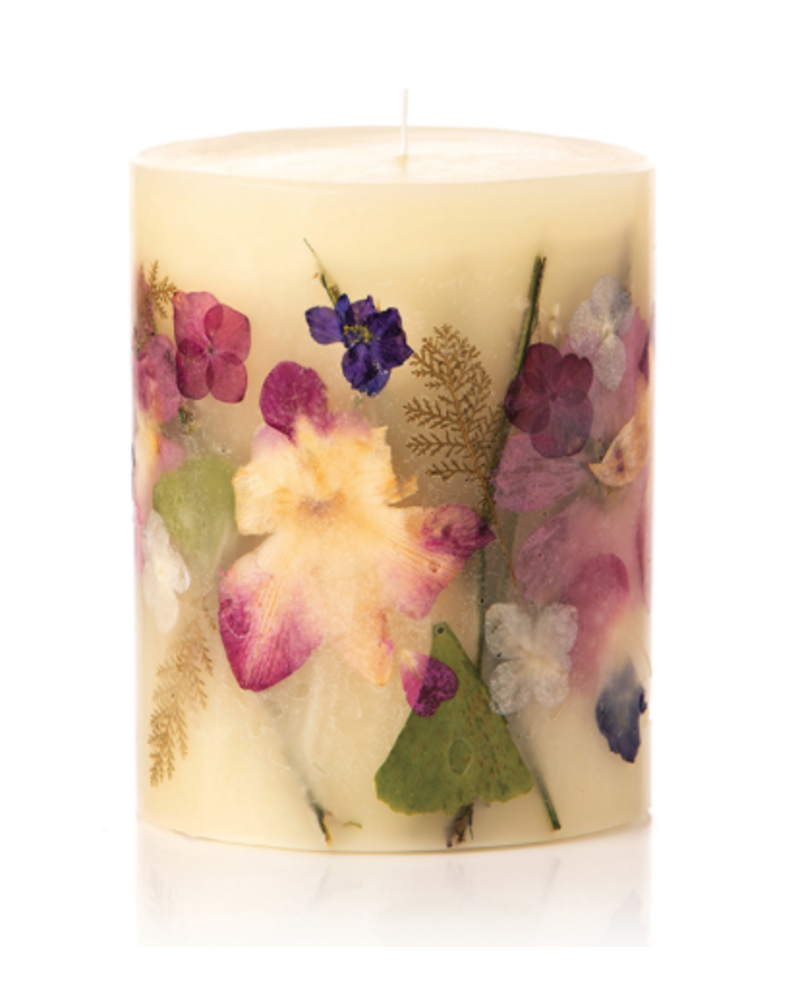 Rosy Rings Signature Collection Round Botanical Candles – Iris Moon