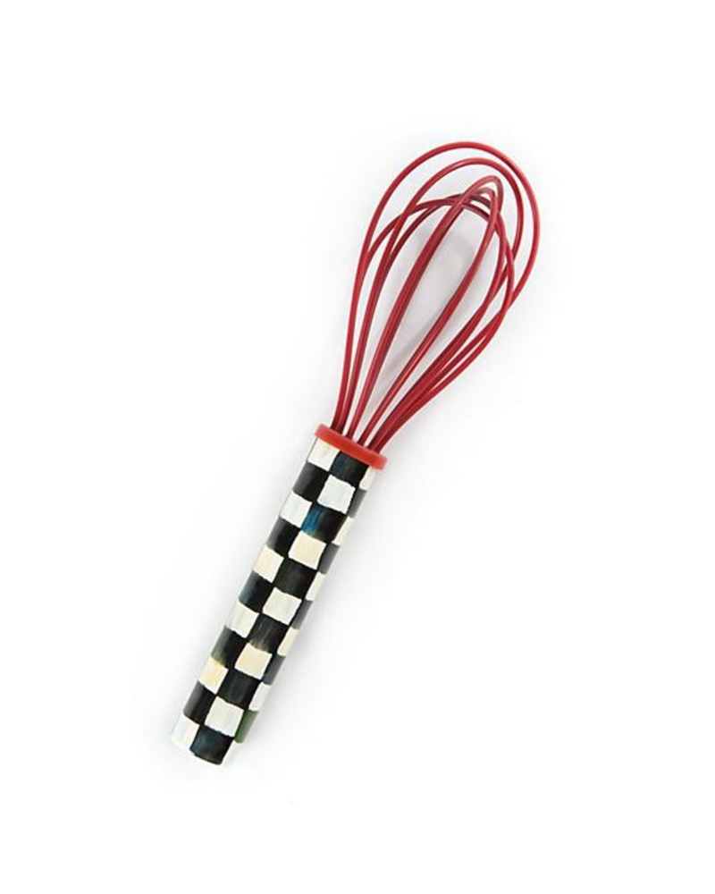 Mackenzie-Childs Red Courtly Check Whisk
